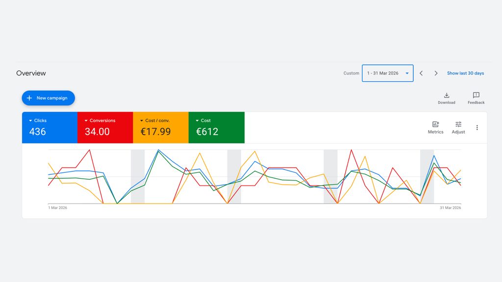 Witte Kat Cleaning, Google Ads Lead Generation for a Dutch Cleaning Company