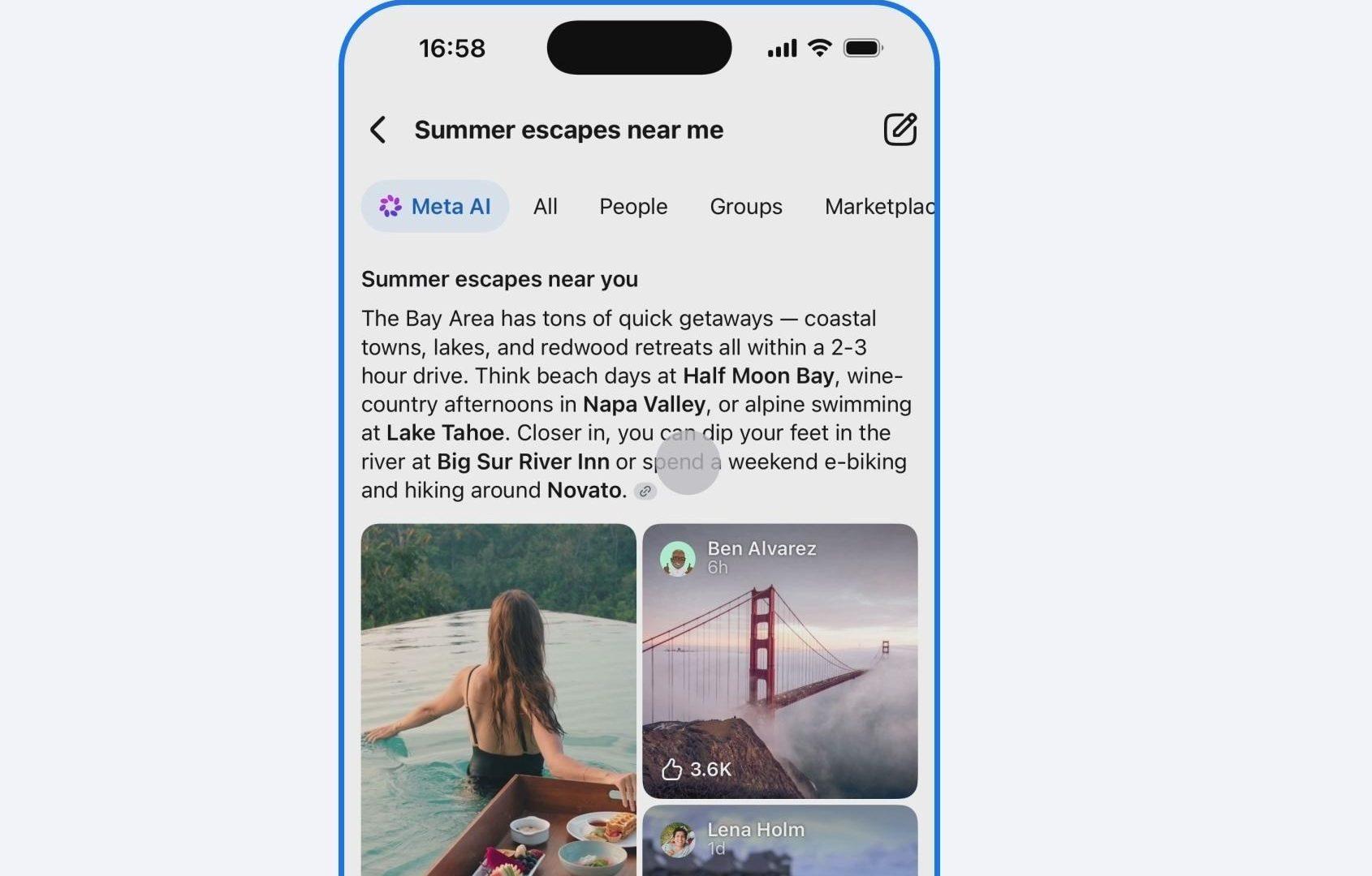 Facebook AI Mode Search Pulls Answers From Public Posts