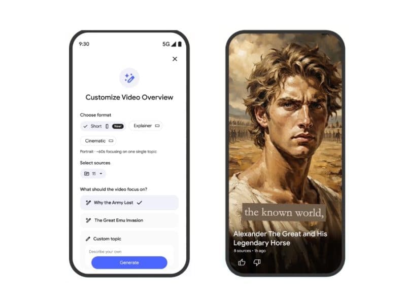 Google NotebookLM Now Generates 60-Second TikTok-Style Research Clips